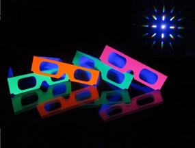 img 2 attached to 🔥 50 Neon/Rainbow Mix Fireworks Diffraction Glasses + 1 Bonus Pair - Enhance Your SEO