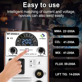 img 1 attached to HITBOX Gasless Inverter Welding Machine