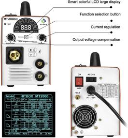 img 2 attached to HITBOX Gasless Inverter Welding Machine