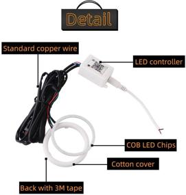 img 1 attached to QasimLED Universal Motorcycle Headlight Bluetooth