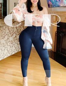 img 2 attached to 👖 CFR Womens Breasted Corset Workout Leggings: Enhance Tummy Control & Shape with High Waist Body Shaper Yoga Pants