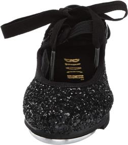 img 3 attached to 👯 Glitter Tap Sparkle Tap Shoe for Bloch Dance Girls