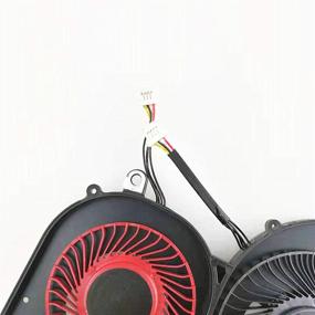 img 2 attached to 💻 High-Performance Replacement Laptop GPU Cooling Fan for MSI GS65, P65 Series - 16Q2-GPU-CW E149618 BS5005HS-U3N GPU Fan