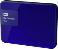 2tb blue my passport ultra portable external hard drive - usb 3.0 - wdbbkd0020bbl-nesn by wd logo