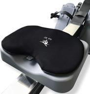🚣 2k fit rowing machine seat cushion (model 3) – custom gel pad for concept 2 rower, waterrower, crew boat, sculling, kayak, and canoe логотип