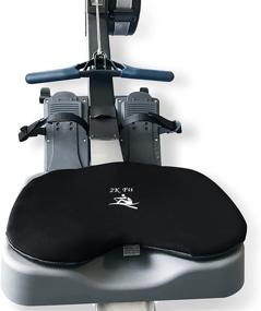img 3 attached to 🚣 2K Fit Rowing Machine Seat Cushion (Model 3) – Custom Gel Pad for Concept 2 Rower, WaterRower, Crew Boat, Sculling, Kayak, and Canoe