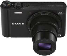 img 2 attached to 📷 Цифровая камера Sony DSC-WX300/B - 18,2 МП с 20-кратным оптическим стабилизированным зумом, 3-дюймовым ЖК-дисплеем - черного цвета