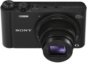img 3 attached to 📷 Цифровая камера Sony DSC-WX300/B - 18,2 МП с 20-кратным оптическим стабилизированным зумом, 3-дюймовым ЖК-дисплеем - черного цвета