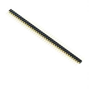 img 2 attached to 🧩 10-Pack of Generic Single Row Break Away Headers 2.54mm 40-pin Machine Pin Male: High-Quality Headers at an Affordable Price