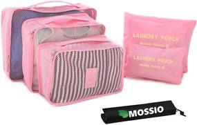 img 4 attached to 👜 Portable Travel Accessories: Mossio Luggage Organizer for Suitcase