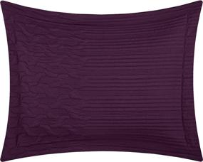 img 2 attached to Подушка для постельного белья с вышивкой Chic Home Comforter