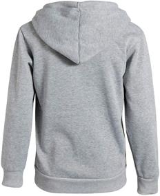 img 2 attached to Quad Seven Boys’ Sweatshirt – 2 Pack Basic Solid Fleece Zip Hoodie (Size: 6-18): Warm and Stylish Sweatshirts for Boys | Shop Now!