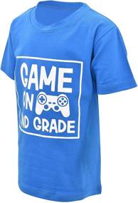 img 3 attached to 🎮 Unique Gamer Tshirt for Baby School Boys' Clothing