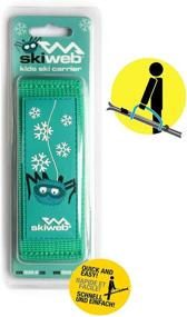 img 2 attached to 🎿 Handheld Kids' Ski Carrier Strap - Award-Winning Design for Easy Wrapping of Skis and Poles into a Compact Unit