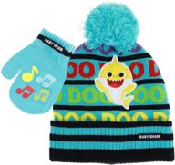 shark winter glove beanie multicolor boys' accessories logo