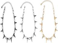 paperclip necklace adjustable streetwear jewelry logo