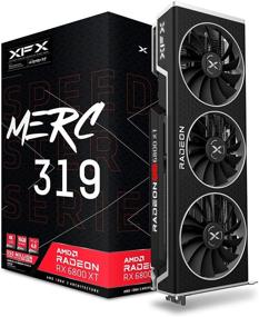 img 4 attached to 🎮 XFX Speedster MERC319 AMD Radeon RX 6800 XT Core Графическая карта для игр, 16 ГБ GDDR6, HDMI, 3xDP - RX-68XTALFD9