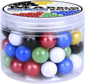 img 2 attached to 🎲 ROSYKIDZ Marbles Chinese Container Checkers – Fun-filled Traditional Game for Kids