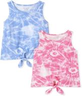 vibrant rainbow 2-pack: girls' clothing set by children's place logo