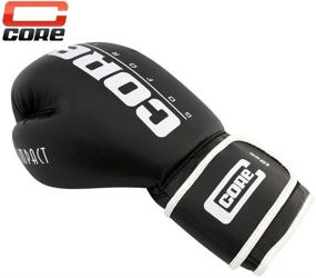 img 1 attached to 🥊 Adult Sparring Training Boxing Gloves - Core Boxing Gloves with Free Hand Wrap for Pro Punching, Heavy Bags, UFC MMA, Muay Thai - Men & Women Fight Boxing Gloves and Kickboxing