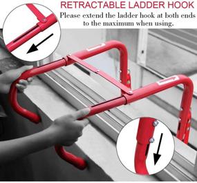 img 3 attached to Hausse Retractable Story Escape Ladder Building Supplies