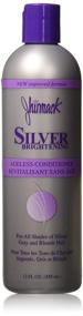 img 2 attached to Hask Jhirmack Silver Plus 💎 Ageless Conditioner: 12oz for Shiny, Youthful Hair