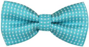 img 1 attached to Purple Solid Bowties for Kids: Stylish Boys' Accessories in Bow Ties by Ainow