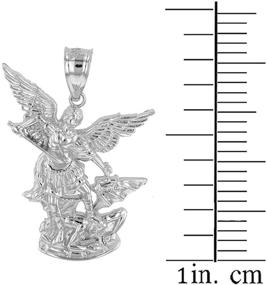 img 1 attached to Сертифицированный кулон Sterling Michael Archangel