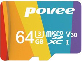 img 4 attached to 📷 Быстрая Micro SD карта на 64 ГБ с адаптером, MicroSDXC карта U3 A1 667X - До 100 МБ/с, UHS-I, Класс 10 память для Android смартфонов, Nintendo Switch, Galaxy, GoPro и устройств Fire.