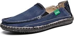 img 4 attached to CASMAG Loafers Outdoor Leisure Walking Men's Shoes for Loafers & Slip-Ons