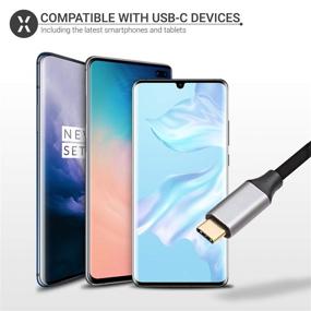 img 1 attached to 🔌 Olixar адаптер USB С к HDMI 4K: Отображение экрана вашего устройства на телевизоре, мониторе или проекторе в потрясающем разрешении 4K @ 60 Гц!