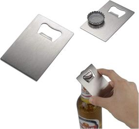 img 3 attached to 🍺 6-Pack of Ramddy Stainless Steel Credit Card Bottle Openers