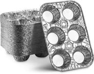 одноразовые алюминиевые стандартные формы для кексов montopack логотип