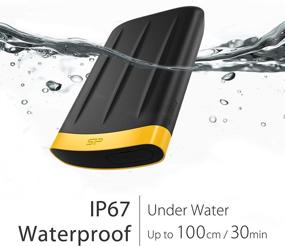 img 1 attached to Силиконовая сила 2ТБ Прочный бронированный A65 IP67 ударопрочный / водонепроницаемый USB 3