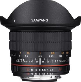 img 4 attached to Samyang 12mm F2.8 Ultra Wide Fisheye Lens for Nikon DSLR Cameras - Optimized for Full Frame Compatibility