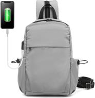 🎒 lightweight sucipi crossbody backpack - optimal for shoulder comfort logo