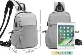 img 3 attached to 🎒 Lightweight Sucipi Crossbody Backpack - Optimal for Shoulder Comfort