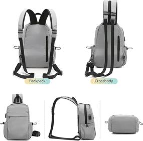 img 2 attached to 🎒 Lightweight Sucipi Crossbody Backpack - Optimal for Shoulder Comfort