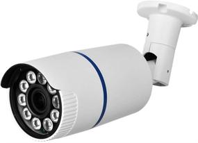 img 4 attached to 📷 HDView License Plate Camera 4-in-1, Full HD 1080P Security Camera with IR Night Vision and 5-50mm Lens, Long Range Surveillance Camera with WDR and HLC