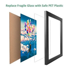 img 2 attached to 🖼️ Optimized Plastic Plexiglass Picture Replacement Display