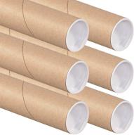 📦 retailsource p2018k 6-pack of mailing tubes - 2" diameter, 18" length logo
