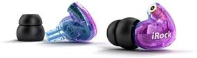 img 1 attached to 🎧 GranVela A8 Dual Driver In-Ear Earphones - Wired Stereo Sport Earbuds with Mic and Noise-Isolating Headphones, Dynamic Crystal Clear Sound, Ergonomic Comfort-Fit for Running, Workout, Gym - Purple