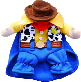 img 2 attached to 🐶 Wooden Dog Costume - Story Pet Costume, Cute Cowboy Dog Costume Halloween Dog Cosplay Costume Fashion Dress for Puppy Small Medium Large Dogs Special Events Funny Photo Props Accessories with Enhanced SEO