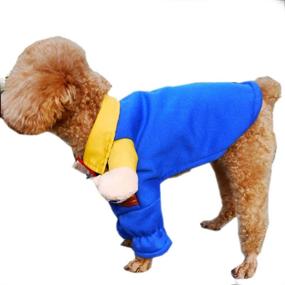 img 1 attached to 🐶 Wooden Dog Costume - Story Pet Costume, Cute Cowboy Dog Costume Halloween Dog Cosplay Costume Fashion Dress for Puppy Small Medium Large Dogs Special Events Funny Photo Props Accessories with Enhanced SEO