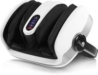 cloud massage shiatsu foot massager machine with heat therapy - boosts blood flow and circulation, provides deep kneading for deep tissue relief, ideal for plantar fasciitis, diabetics, and neuropathy logo