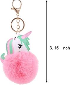 img 1 attached to 🦄 Adorable Back to School Unicorn Gift Set: Perfect for Girls, Includes Pink Princess School Supplies, Unicorn Stationery Set with Keychain, Pen, Notebook, Paper Clips, and Pencil Pouch