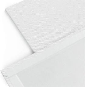 img 2 attached to Arteza Canvas Boards for Painting: Multipack of 28 Square Canvas Panels, Various Sizes (6x6, 8x8, 10x10, 12x12 Inches), 100% Cotton, Gesso-Primed, Ideal for Acrylic Pouring and Oil Painting