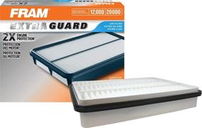 img 2 attached to Повысьте производительность с помощью воздушного фильтра FRAM Extra Guard CA8918 для автомобилей Lexus и Toyota.