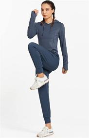 img 1 attached to Libin Women's Joggers Pants: Lightweight, Pockets, Tapered Casual Pants for Workout & Lounge