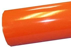 img 4 attached to 🍊 Glossy 651 Orange Vinyl Roll - ORACAL 24" x 10 Ft - Ideal for Craft Cutters and Vinyl Sign Cutters